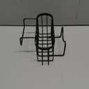 SWTYMIKI Sponge Holder for Kitchen Sink - Movable Kitchen Sink Caddy with M Shape Hook, Stainless Steel Hanging Sponges Caddy Organizer in Double Bowl Sinks Depth>3.15in, Middle divider<1.5in, Black