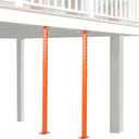 2 Pack Jack Post, House Floor Jack with 53"-93" Height Range, 18000 LBS Lifting Joist Beam Basement Jacks for Leveling, Lifting