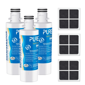 PUREPLUS  Replacement for Bosch 11025825 Ultra Clarity Pro Refrigerator Water Filter, Compatible with RWF4700BC 3 Pack PUREPLUS  Replacement for Bosch 11025825 Ultra Clarity Pro Refrigerator Water Filter, Compatible with RWF4700BC 3 Pack