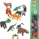 Wild Republic Rainforest Nature Tube, Toy Figures, Kids Gifts, Educational Toys for Kids, 12 Piece Set
