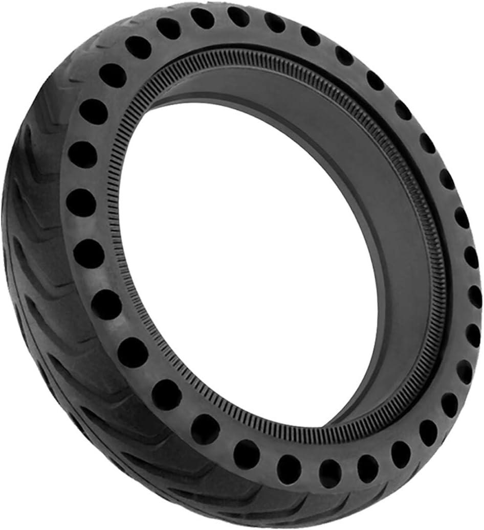 Solid Tires for Xiaomi m365 Electric Scooter Mijia M365, Gotrax GXL V2, 8.5 Inches Electric Scooter Wheels Front or Rear Replacement Honeycomb Solid Tires (Black(1 PCS))
