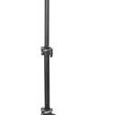 SAMSON LTS50 Adjustable Laptop Stand Portable Tripod Stand for Laptop Computers, DJs, Musicians, Producers & Content Creators | Adjustable 30-47 in, 15 X 11 Silicone Tray with Tilt, Steel Tripod, Foldable Removable Top, Locking Latches