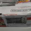 Black+Decker 4 Slice Toaster Oven - Stainless Steel