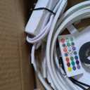 110V Bluetooth RGB COB LED Strip Light 10FT Multicolor Dimmable Flexible LED Lights Strip with Remote Music Sync Outdoor Waterproof RGB Neon COB Rope Light Plug in Color Changing AC 110V~130V IP67