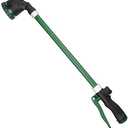 FLORIAX 24 Inch Watering Wand With Rotating Head - Heavy Duty Ergonomic Sprayer With Trigger, Adjustable Spray Garden Hose Nozzles, Hanging Basket Wand With Flow Control, No Assembly Required
