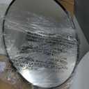 Oval Mirror 20x30 Black Bathroom Mirror Stainless Steel Metal Frame Vanity Mirror Wall Mount Mirror for Entryway Bedroom Bathroom Living Room