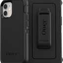 OtterBox Defender Pro Series Case & Holster SCREENLESS Edition for iPhone 12 Mini with Camera Lens Protector - Non-Retail Packaging - Black