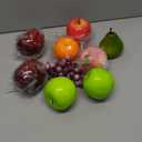 KPUETY Artificial Fruit Fake Simulation Fruit for Home Kitchen Party Photography Prop Wedding Decoration (12Pcs Mix)