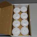 Homemory 24 Pack 3 Flameless Led Floating Candles, 200 Hour White Battery Operate Waterproof Tealights for Cylinder Vases, Centerpieces at Wedding Decor, Party, Pool