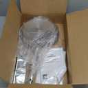 HOMICHEF 9.5 Inch Nickel Free Stainless Steel Saute Pan Induction Oven Safe - Premium Mirror Polished Stainless Steel Pan - Healthy Non Toxic Fry Pans