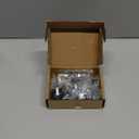 1/4-20 Leveling Feet - PTFE (Teflon) Bottom(1 inch Base), Smooth Gliding Base for Furniture Protection, Adjustable Furniture Leveler for Tables, Chairs, Legs (8 Pack)