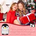 JoycuFF Penguin Gifts for Women, Handmade Positive Penguin Emotional Support Crochet, Birthday Gifts for Women Her Coworker Teacher Bestie