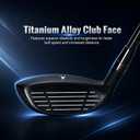 Roykaw Hybrid Golf Club 4,5,6 Golf Hybrid for Right Hand, Rescue Club Golf, with Cover
