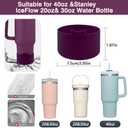 Hpebl 12PCS Accessories Set for Stanley Cup 30 40oz Tumbler Accessories