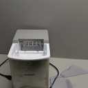 Igloo Electric Countertop Ice Maker Machine - Automatic and Portable - 33 Pounds in 24 Hours - Icecube Maker - Plastic Scoop and Basket - Ideal for Iced Coffee and Cocktails - Stainless Steel