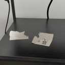 Huuger Nightstand with Charging Station, Side Table with 2 Fabric Drawers, End Table with Open Shelf, Bedside Table with USB-C Port and Outlets, Night Stand for Bedroom, Black