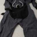 Lifeye Unisex Gray Raccoon Pajamas Adult Animal Cosplay Costume, XS