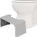 Squatty Potty Porta Traveler Foldable Toilet Stool for Travel, 7" Height, Gray