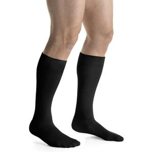 JOBST 110485 Activewear Compression Sock, 15-20mmHg, Knee High, Large, Black