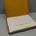 BIOWEAVES 100% Organic Cotton 1 Full Size Fitted Sheet Only | 300 Thread Count Sateen Weave GOTS Certified with Deep Pocket - Undyed Natural