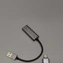 Video Capture Cards, 4K HDMI to USB 3.0 Video Capture Device, 1080P HD 60fps Broadcast Live and Record Video Audio Grabber for Gaming, Streaming, Teaching, Video Conference (Silver)