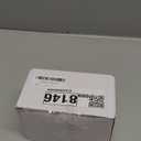 4 Pack Acrylic Qtip Holder Dispenser for Cotton Swabs, Balls, Pads, Floss Picks- Small Clear Plastic Canister Apothecary Jar Set, Bathroom Essentials Accessories Decor, Vanity Makeup Storage Organizer