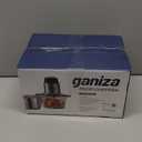 GANIZA Food Processors, Electric Food Chopper with Meat Grinder & Vegetable Chopper - 2 Bowls (8 Cup+8 Cup) with Powerful 450W Copper Motor - Includes 2 Sets of Bi-Level Blades for Fruits/Meat/Nuts
