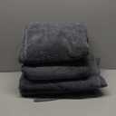 Tens Towels Pack of 4 Extra Large Bath Towels 30 x 60 Inches, 100% Cotton, Larger & Lighter Weight, Quicker to Dry, Super Soft and Absorbent, Perfect for Bathroom, Dark Grey