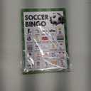 Soccer Bingo Card Game, Soccer Bingo Game for Adults, Sports Party Supplies, Favors, Soccer Party Decorations, Gift  24 Players Bingo Game, C05