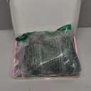 Grey Wig - Long Silver Wavy Wigs for Women Middle Part Gray 26 inch Natural Curly Synthetic Wig Heat Resistant Fiber Wigs for Daily Party Use