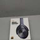 Calmbee Hybrid Active Noise Cancelling Headphones, Bluetooth 5.4 Headphones Wireless Over Ear with Mic for Clear Calls, Hi-Res Audio, 90H Playtime, Transparency, Deep Bass, Dongle Connect, Custom App (Matte Black)