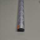 Haton Window Privacy Film Decorative Frosted Glass Window Film, Sun Blocking Stained Glass Clings, Static Cling Removable Stickers for Home Door Coverings, Lattice Pattern 17.5" x 78.7" (Clear)