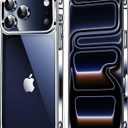 Mkeke for iPhone 17 Pro Max Case Clear, [Not Yellowing] [Military-Grade Drop Protection] Protective Clear for Apple 17 Pro Max Case with Shockproof Bumper 2025