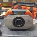 ETENWOLF VORTEX S6 Tire Inflator Portable Air Compressor for Heavy-duty Vehicle, Cordless Air Pump for Car & Inflatables with 19200 mAh Battery, 100% Duty Cycle & Dual Cylinder Bike Pump, Vivid Orange