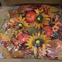 Large 24” Fall Harvest Wreaths for Front Door & Thanksgiving Wreath Decor