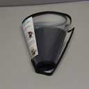 Dog Cone Collar with Soft Padding to Stop Licking, Elizabeth Recovery Collar After Surgery for Large Medium Small Dogs, Comfortable Pet Head Cone Alternative for Neutering Spay Injury(Small) (Depth: 7.3, Girth: 9-16 ), Black)
