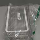 Egg Holder for Fridge, Automatic Rolling Egg Container for Refrigerator, Stackable Fridge Organizers and Storage with Lid, Clear Plastic Egg Dispenser & Tray (2 Tier)