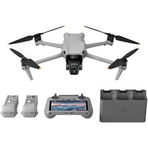 DJI Air 3 Fly More Combo with DJI RC 2, Drone with Camera 4K, Dual Primary Cameras, 3 Batteries for Extended Flight Time, 48MP Photo, 20Km Max Video Transmission, FAA Remote ID Compliant DJI Air 3 Fly More Combo with DJI RC 2, Drone with Camera 4K, Dual Primary Cameras, 3 Batteries for Extended Flight Time, 48MP Photo, 20Km Max Video Transmission, FAA Remote ID Compliant