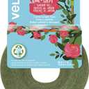 VELCRO Brand VEL-30089-AMS Wide Extra Support Garden Ties Recycled Plastic for Strong Roses Shrubs Vines and Heavy Plants, 1in x 35ft, Green