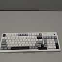 AULA 99 Wireless Keyboard, Custom Computer Keyboard, Tri-Mode Bluetooth 5.0/2.4GHz/USB-C Cute Creamy Gaming Keyboards with Number Pad, RGB Backlit Media Knob Programmable Keybaord for PC Gamer - Grey