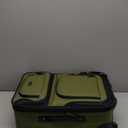U.S. Traveler Rio Lightweight Carry-On Suitcase 20" Softside Expandable Design, Durable, Business and Travel, Evergreen, Set