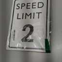 Race Car Birthday Decor, Speed Limit Sign, Fast Two, Birthday Party Decorations, 811 Wooden Play Sign With Stand, Let's Go Racing Party Supplies for Boy Fans - LP063