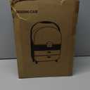 Makeup Organizer with Lipstick Holder, Skincare Organizers Storage Box Cosmetic Display Cases, Teen Girl Gifts Make up Organizers for Vanity, Dresser, Countertop, Bathroom(Rose Gold)