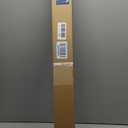 Joydeco No Drill Light Filtering Cellular Shades, 34.5" W x 64" H, White