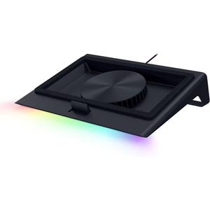 Razer Laptop Cooling Pad: Adaptive Smart  Intelligent Fan Control  Airtight Pressure Chamber  Fits Most Laptops & Macbooks 14” to 18"  Preset & Custom Fan Curves  3 Port USB Type A  Chroma RGB