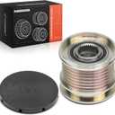 A-Premium Alternator Freewheel Clutch Pulley Compatible with Mercedes-Benz Sprinter 2500 3500, E320, R320, SL65 AMG & Dodge Sprinter 2500 3500 & Freightliner Sprinter 2500 3500 & Jeep Grand Cherokee