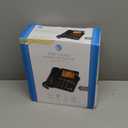 AT&T CD4930 Corded Phone with Digital Answering System and Caller ID, ExtraLarge Tilt Display & Buttons, Black