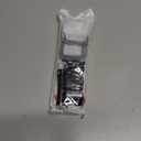 Compatible with Apple Watch Band 44mm, Stainless Steel iWatch Bands with 2 Pack Tempered Glass Case for Series 6/5/4/SE for Men (Black)