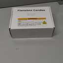 Homemory 3 Pack Flameless Candles, Outdoor Waterproof, Battery Operated LED Pillar Candles with Remote Control and Timer, Plastic, Long Lasting，4”5”6”