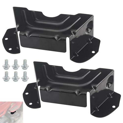 783-06424A-0637 Deck Belt Cover Black Compatible with MTD/Craftsman/Troy-Bilt/Husky Lawn Mower 42" 46" Deck Replaces 783-06424A Mower Desk Parts 13AD775S059 13WX78TS090 24728902 247288842 (2 Pack)